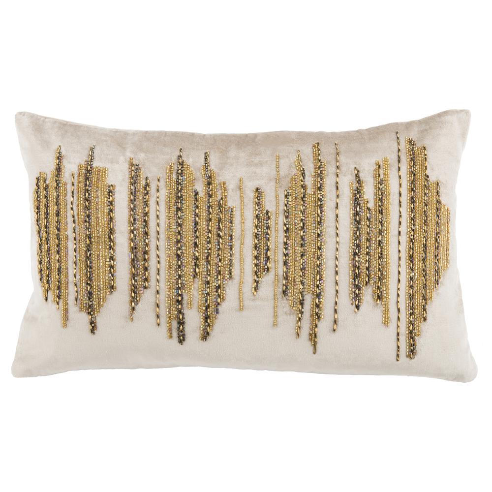 Deston Darling  Pillow, Beige/ Gold/Copper, PLS880A-1220