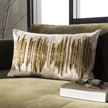 Deston Darling  Pillow, Beige/ Gold/Copper, PLS880A-1220