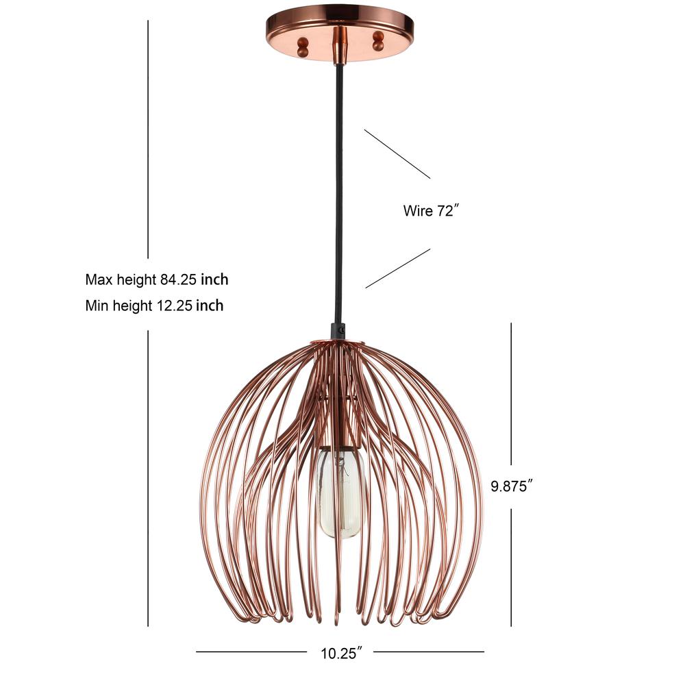 Deena Pendant, Copper