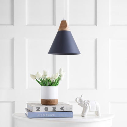 Cila Pendant, Dark Grey/Light Brown