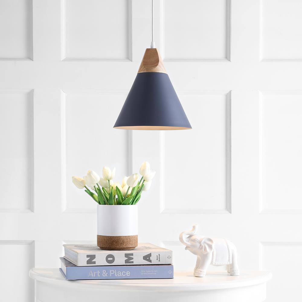Cila Pendant, Dark Grey/Light Brown