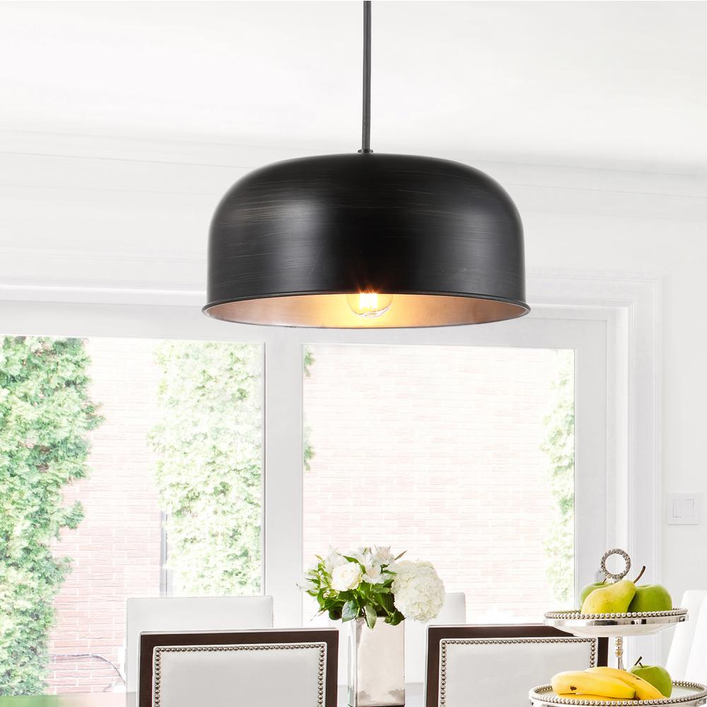 Avner Pendant, Painted Grey