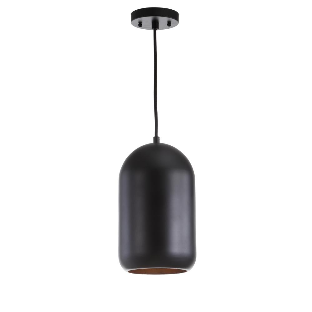 Carisir Pendant, Painted Black