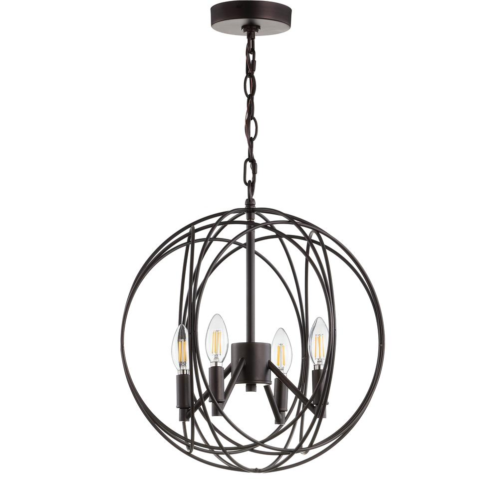 Cason Pendant, Dark Grey