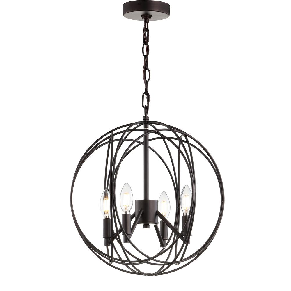 Cason Pendant, Dark Grey