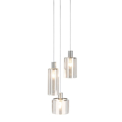 Ranlon Pendant, Silver/Chrome