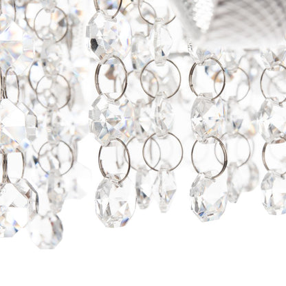 Fania Pendant, Chrome/Silver