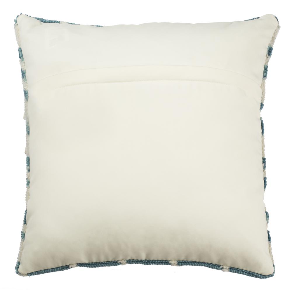 Hanne Houndstooth Pillow, Celadon/Ivory