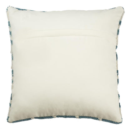 Hanne Houndstooth Pillow, Celadon/Ivory
