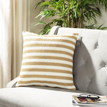 Glenna Pillow, Whtie/Yellow