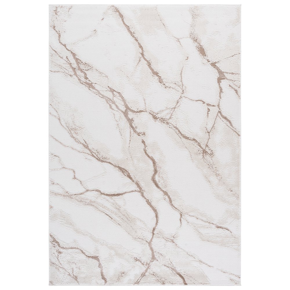 Sable Marble Rug - Ivory / Beige - 4'-0" x 6'-0"
