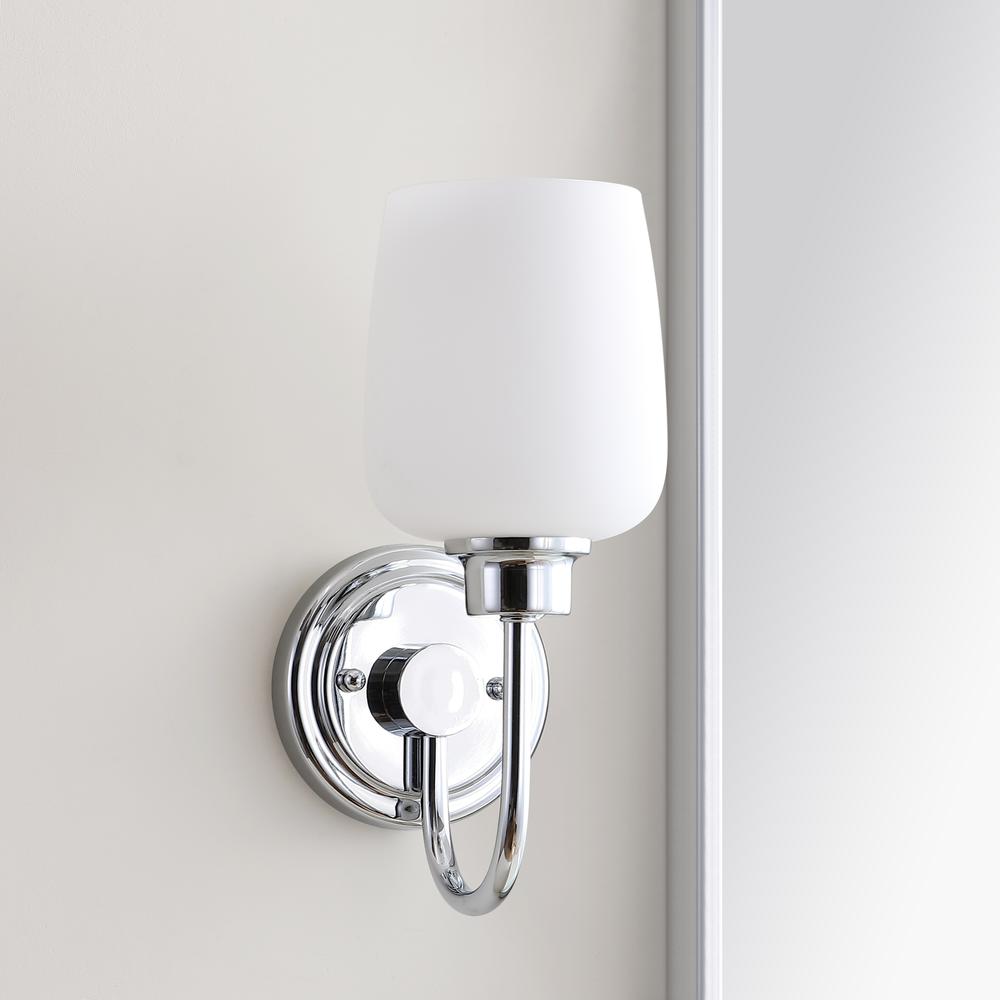 Casen Bathroom Sconce, Chrome