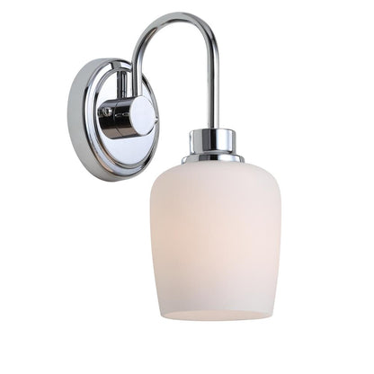 Casen Bathroom Sconce, Chrome