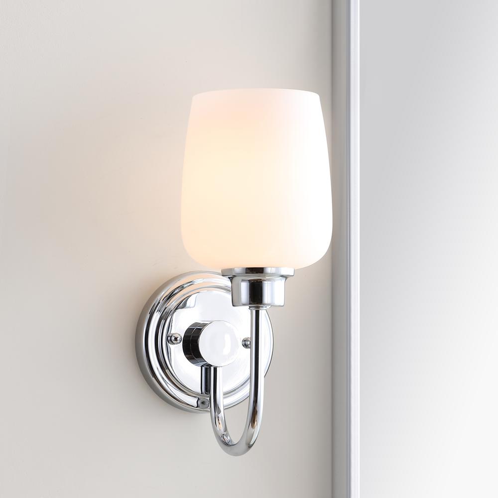 Casen Bathroom Sconce, Chrome