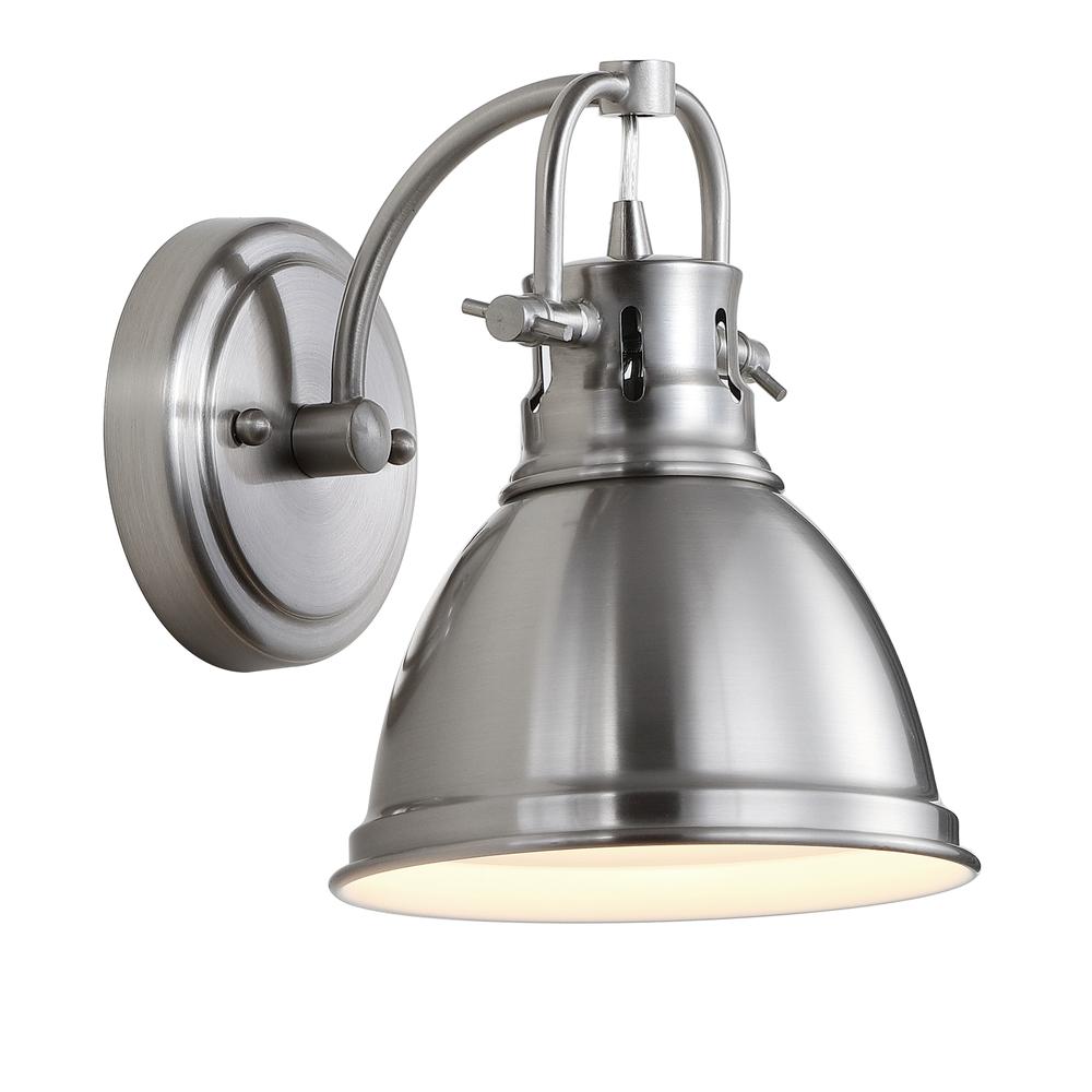 Lawson Bathroom Sconce, Brush Nickel
