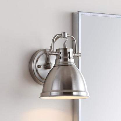 Lawson Bathroom Sconce, Brush Nickel
