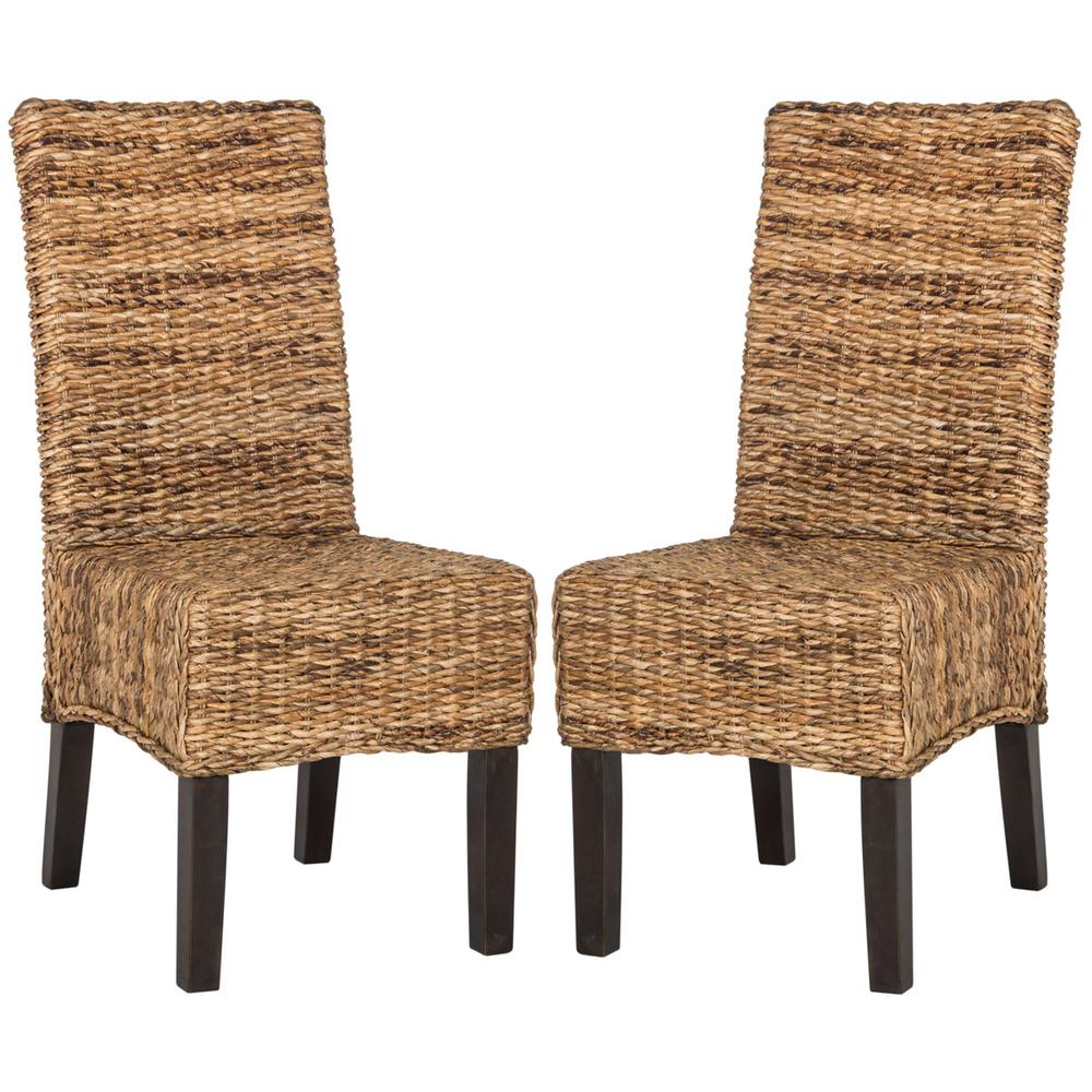 AVITA 18''H WICKER DINING CHAIR, SEA8012A-SET2