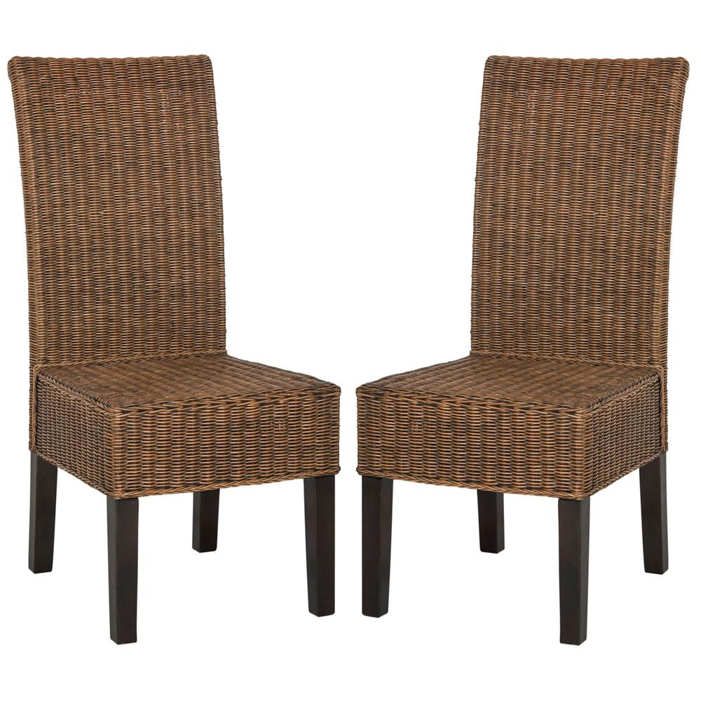 ARJUN 18''H WICKER DINING CHAIR, SEA8013C-SET2