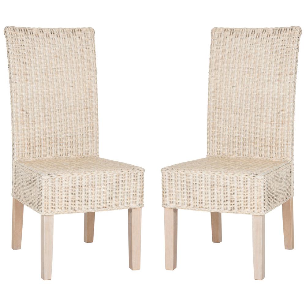 ARJUN 18''H WICKER DINING CHAIR, SEA8013D-SET2
