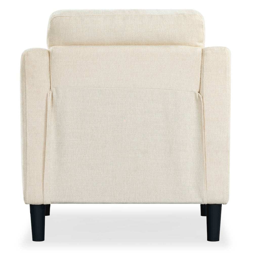 Nathaniel Tufted Back Acc Chai
