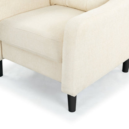 Nathaniel Tufted Back Acc Chai