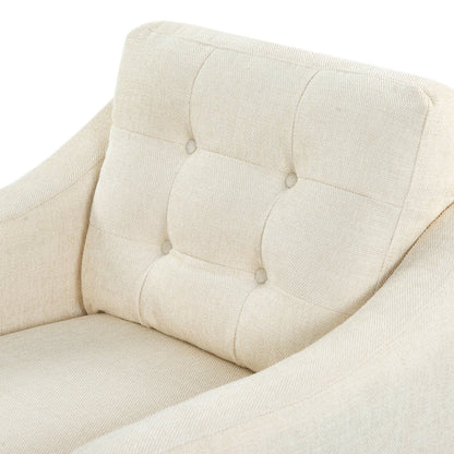 Nathaniel Tufted Back Acc Chai