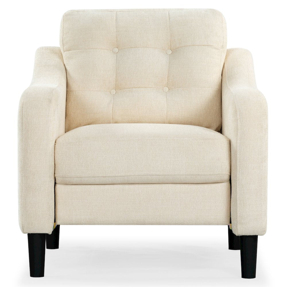 Nathaniel Tufted Back Acc Chai