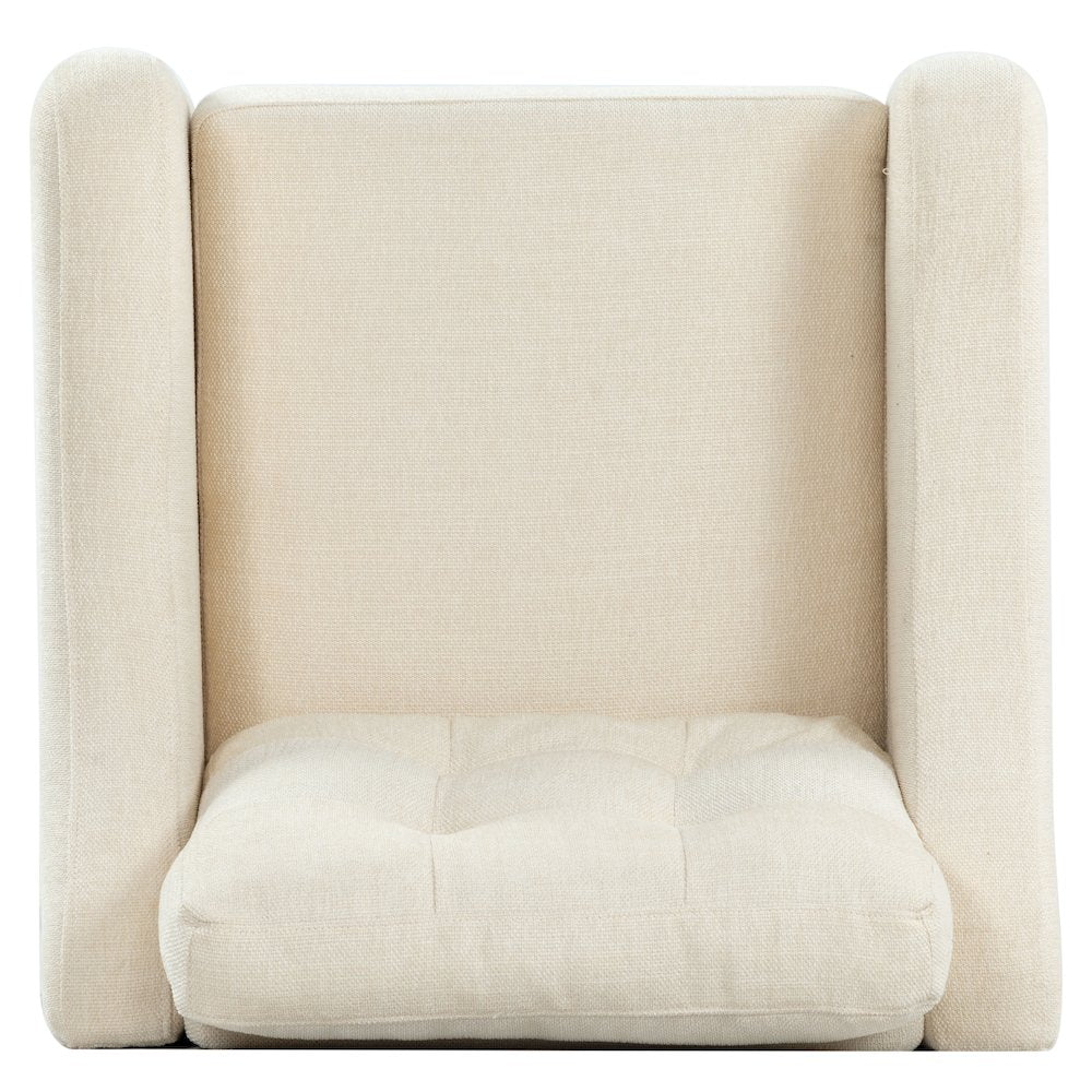 Nathaniel Tufted Back Acc Chai