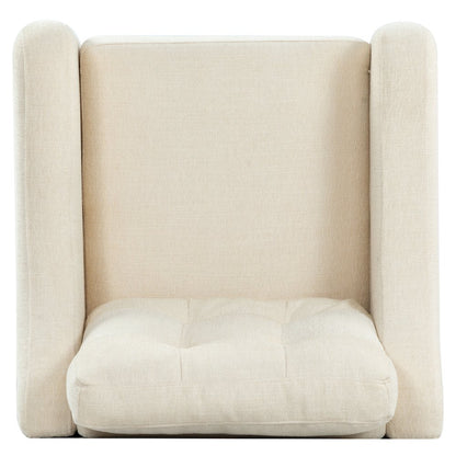 Nathaniel Tufted Back Acc Chai