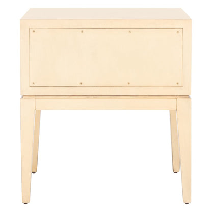 Armand Woven Wood Nightstand