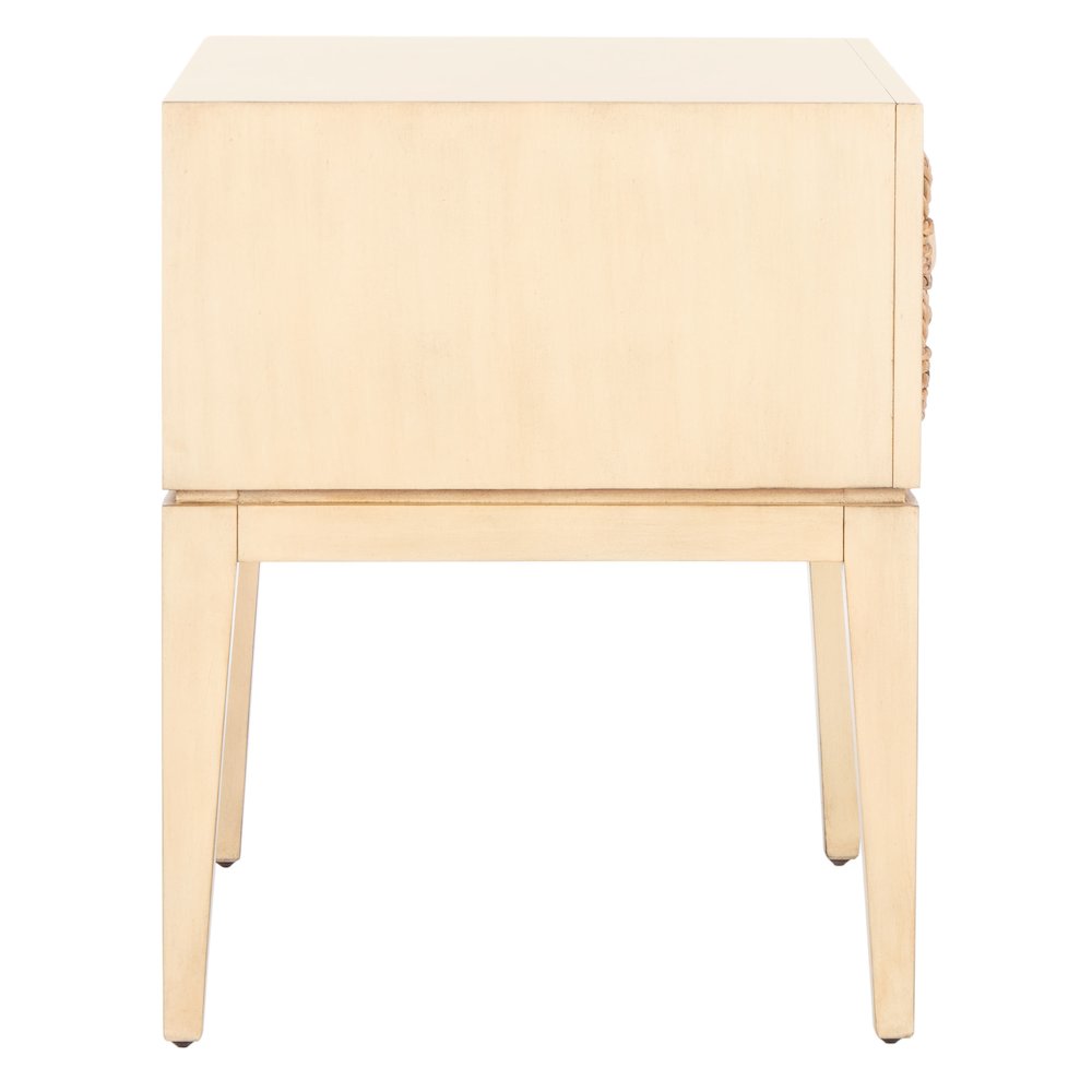Armand Woven Wood Nightstand