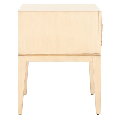 Armand Woven Wood Nightstand
