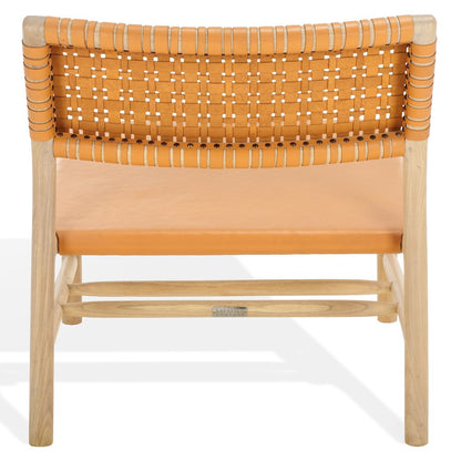 Valdina Woven Leather Acccent