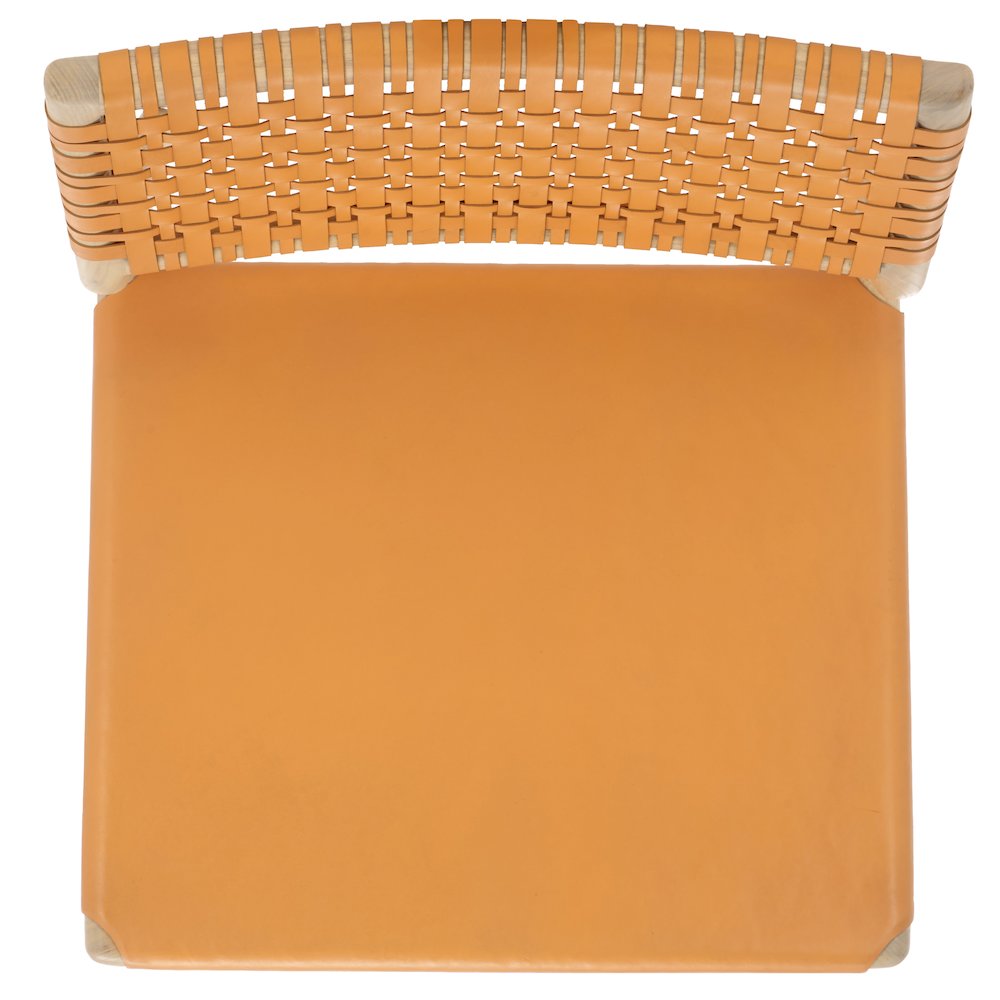 Valdina Woven Leather Acccent