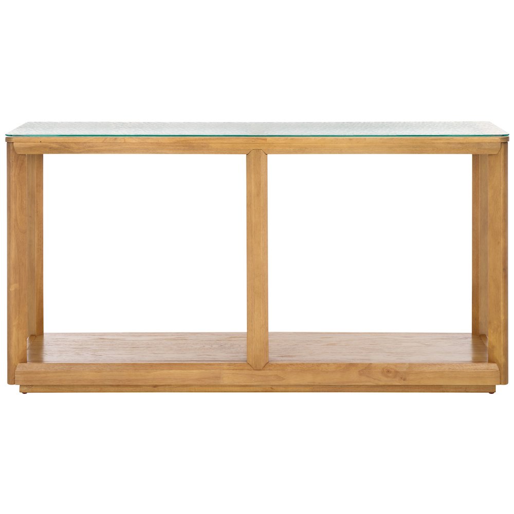 Benecarlo Glass Top Cons Table