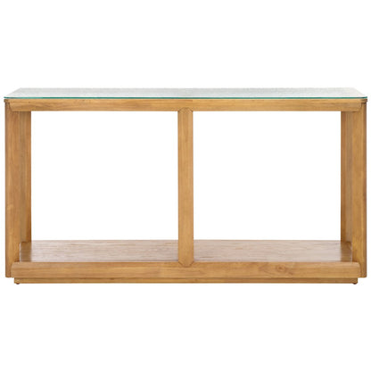 Benecarlo Glass Top Cons Table