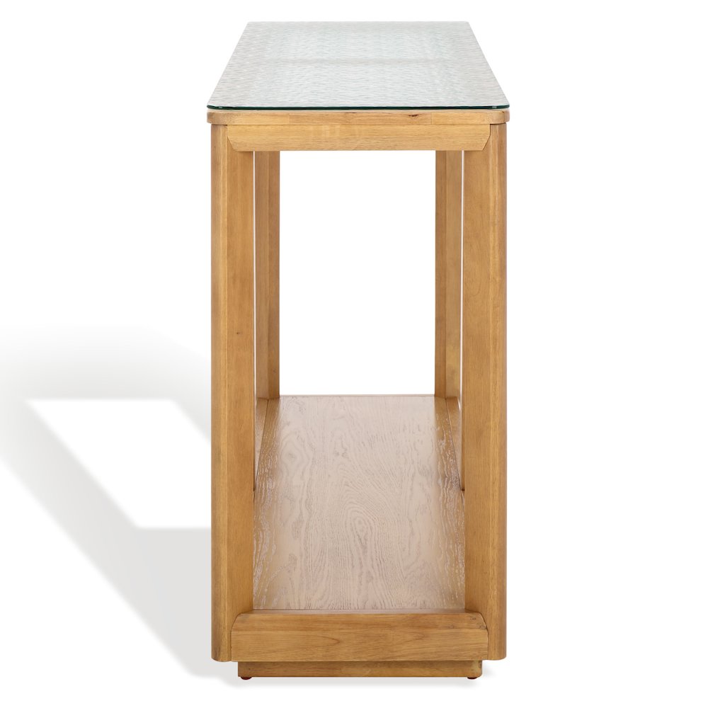 Benecarlo Glass Top Cons Table