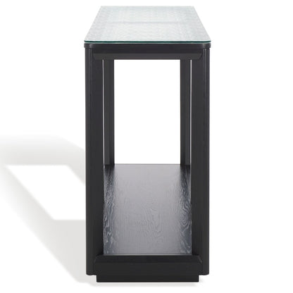 Benecarlo Glass Top Cons Table