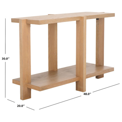 Quigley Rec Wood Console Table
