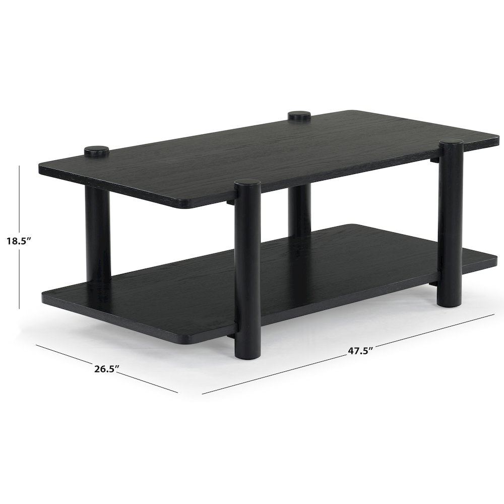 Edisyn 2 Shelf Wood Cof Table