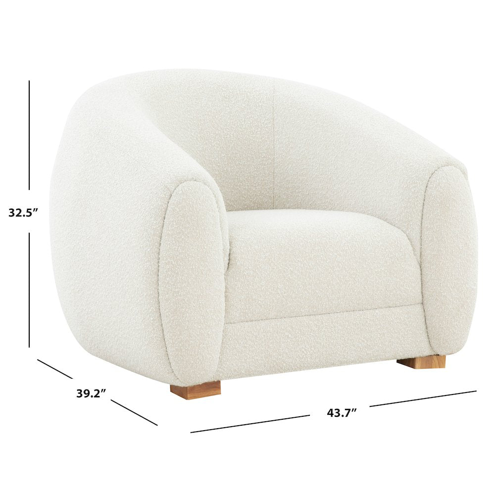 Emiliana Boucle Accent Chair