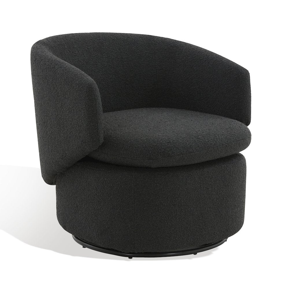 Phyllis Boucle Swivel Chair