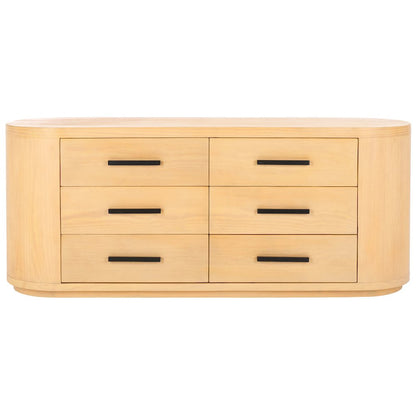 Lauryn Wood Oval Dresser