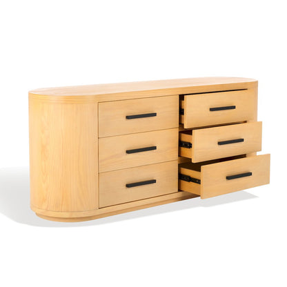 Lauryn Wood Oval Dresser