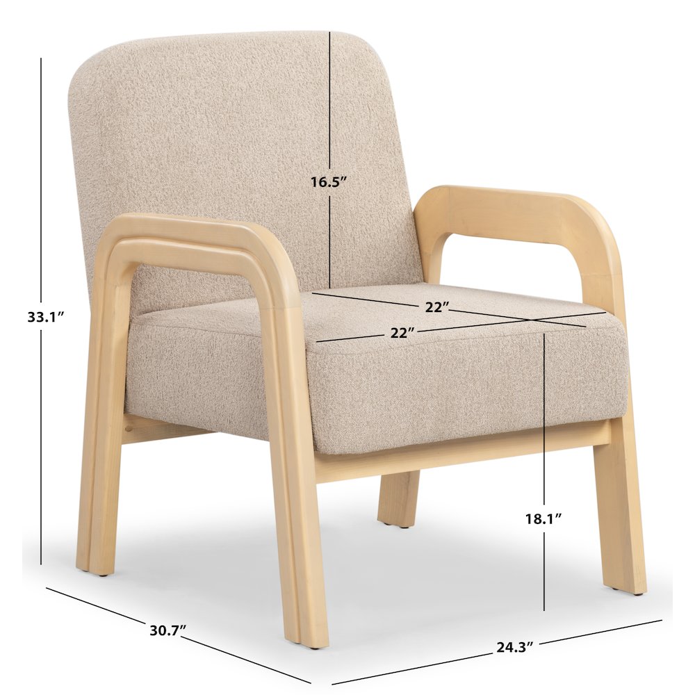 Roslina Boucle Accent Chair