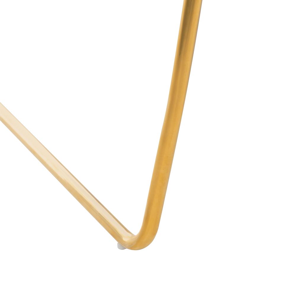Misty Metal Frame Accent Chair, Blush