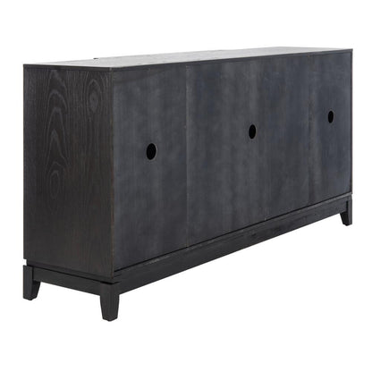 Madeleine Mirrored Sideboard, Black