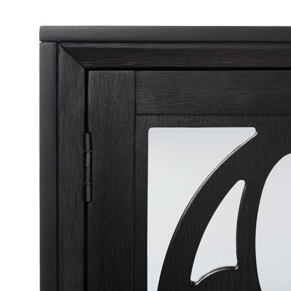 Madeleine Mirrored Sideboard, Black
