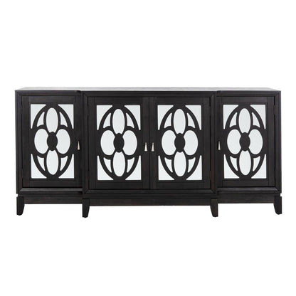 Madeleine Mirrored Sideboard, Black