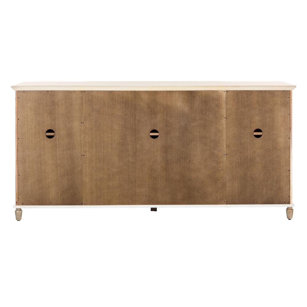 Juliette Mirrored Sideboard, White
